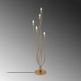 Opviq Bonibon - 13237 Lámpara de pie de cuerpo metálico Dorado